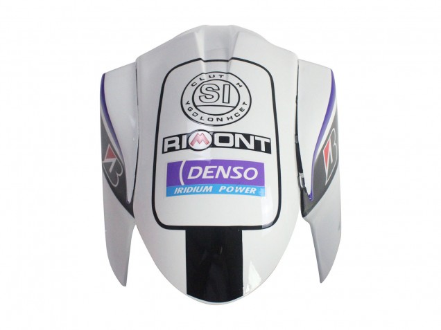 Preisgünstige Kawasaki ZX6R Motorrad Verkleidung 2005-2006 - Weiss Lila Schwarz Rizoma Playboy Denso