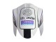 Preisgünstige Kawasaki ZX6R Motorrad Verkleidung 2005-2006 - Weiss Lila Schwarz Rizoma Playboy Denso