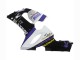 Preisgünstige Kawasaki ZX6R Motorrad Verkleidung 2005-2006 - Weiss Lila Schwarz Rizoma Playboy Denso