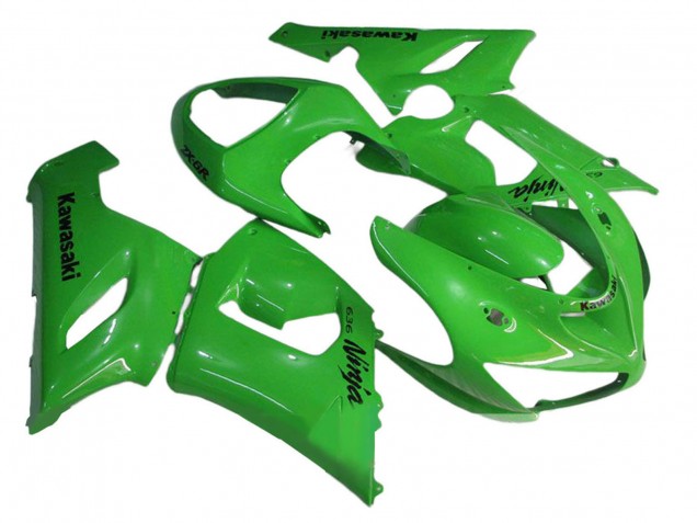 Preisgünstige Kawasaki ZX6R Motorrad Verkleidung 2005-2006 - Grun