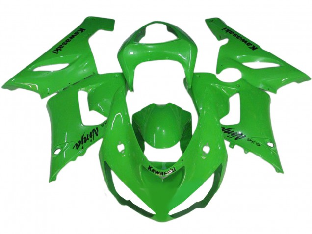 Preisgünstige Kawasaki ZX6R Motorrad Verkleidung 2005-2006 - Grun
