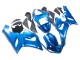 Preisgünstige Kawasaki ZX6R Motorrad Verkleidung 2005-2006 - Glanzendes Blau