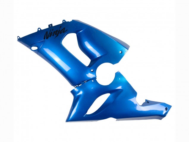 Preisgünstige Kawasaki ZX6R Motorrad Verkleidung 2005-2006 - Glanzendes Blau