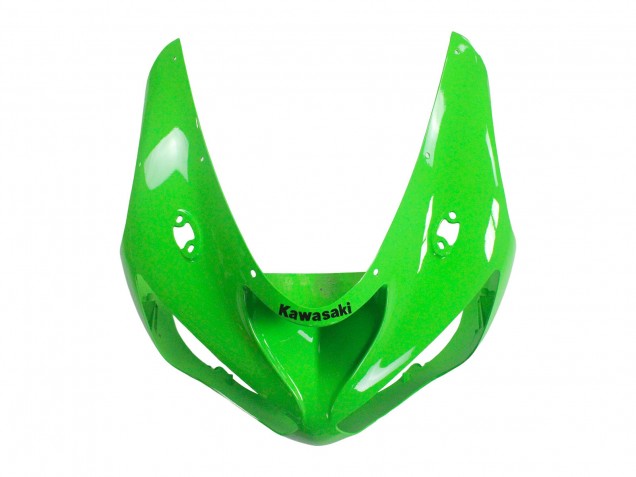 Preisgünstige Kawasaki ZX6R Motorrad Verkleidung 2005-2006 - Grun Schwarz Ninja
