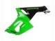 Preisgünstige Kawasaki ZX6R Motorrad Verkleidung 2005-2006 - Grun Schwarz Ninja