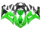 Preisgünstige Kawasaki ZX6R Motorrad Verkleidung 2005-2006 - Grun Schwarz Ninja
