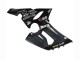 Preisgünstige Kawasaki ZX6R Motorrad Verkleidung 2005-2006 - Dunkel Grau Schwarz