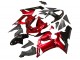 Preisgünstige Kawasaki ZX6R Motorrad Verkleidung 2005-2006 - Rot Schwarz