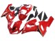 Preisgünstige Kawasaki ZX6R Motorrad Verkleidung 2005-2006 - Rot Gelb Schwarz