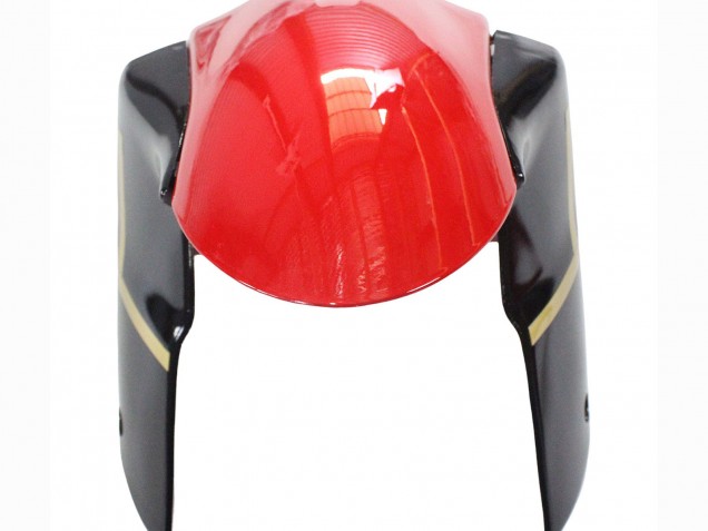 Preisgünstige Kawasaki ZX6R Motorrad Verkleidung 2005-2006 - Rot Gelb Schwarz