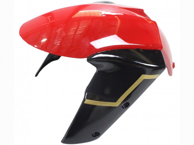 Preisgünstige Kawasaki ZX6R Motorrad Verkleidung 2005-2006 - Rot Gelb Schwarz
