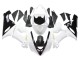 Preisgünstige Kawasaki ZX6R Motorrad Verkleidung 2005-2006 - Weiss Schwarz Gold Ninja