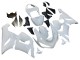 Preisgünstige Kawasaki ZX6R Motorrad Verkleidung 2005-2006 - Weiss