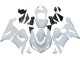 Preisgünstige Kawasaki ZX6R Motorrad Verkleidung 2005-2006 - Weiss