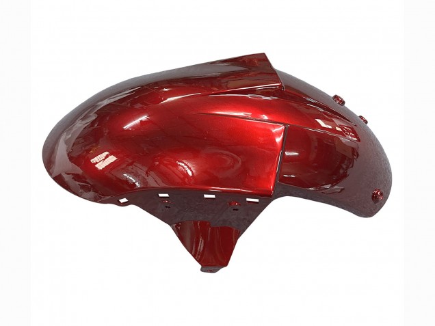 Preisgünstige Kawasaki ZX6R Motorrad Verkleidung 2005-2006 - Weiss Rot