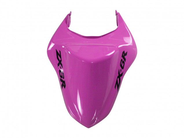 Preisgünstige Kawasaki ZX6R Motorrad Verkleidung 2007-2008 - Schwarz Rosa Ninja