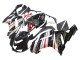 Preisgünstige Kawasaki ZX6R Motorrad Verkleidung 2007-2008 - Schwarz Silber Rot Ninja