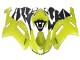 Preisgünstige Kawasaki ZX6R Motorrad Verkleidung 2007-2008 - Gelb Ninja