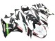 Preisgünstige Kawasaki ZX6R Motorrad Verkleidung 2009-2012 - Weiss Rot Schwarz Grun