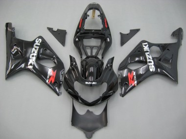 Preisgünstige Suzuki GSXR1000 Motorrad Verkleidung 2000-2002 - Glanzendes Schwarz