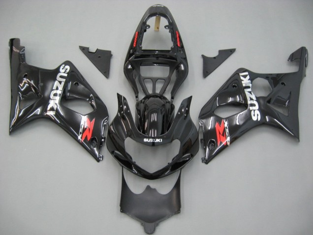 Preisgünstige Suzuki GSXR1000 Motorrad Verkleidung 2000-2002 - Glanzendes Schwarz