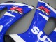 Preisgünstige Suzuki GSXR1000 Motorrad Verkleidung 2000-2002 - Weiss Blau Schwarz Rot