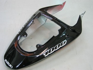 Preisgünstige Suzuki GSXR1000 Motorrad Verkleidung 2000-2002 - Rot Silber Weiss Schwarz