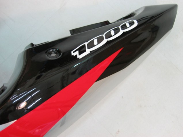 Preisgünstige Suzuki GSXR1000 Motorrad Verkleidung 2000-2002 - Rot Silber Weiss Schwarz
