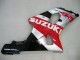 Preisgünstige Suzuki GSXR1000 Motorrad Verkleidung 2000-2002 - Rot Silber Weiss Schwarz