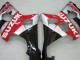 Preisgünstige Suzuki GSXR1000 Motorrad Verkleidung 2000-2002 - Rot Silber Weiss Schwarz