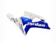 Preisgünstige Suzuki GSXR1000 Motorrad Verkleidung 2000-2002 - Weiss Blau Jordan 59