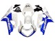Preisgünstige Suzuki GSXR1000 Motorrad Verkleidung 2000-2002 - Weiss Blau Jordan 59