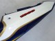 Preisgünstige Suzuki GSXR1000 Motorrad Verkleidung 2000-2002 - Gelb Dunkel Blau Weiss Motul Corona