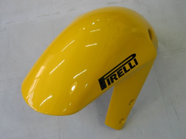 Preisgünstige Suzuki GSXR1000 Motorrad Verkleidung 2000-2002 - Gelb Dunkel Blau Weiss Motul Corona