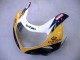 Preisgünstige Suzuki GSXR1000 Motorrad Verkleidung 2000-2002 - Gelb Dunkel Blau Weiss Motul Corona