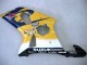 Preisgünstige Suzuki GSXR1000 Motorrad Verkleidung 2000-2002 - Gelb Dunkel Blau Weiss Motul Corona