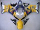 Preisgünstige Suzuki GSXR1000 Motorrad Verkleidung 2000-2002 - Gelb Dunkel Blau Weiss Motul Corona