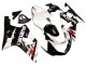 Preisgünstige Suzuki GSXR1000 Motorrad Verkleidung 2000-2002 - Weiss Glanzendes Schwarz Rot