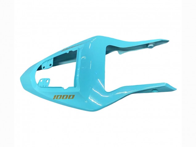 Preisgünstige Suzuki GSXR 1000 Motorrad Verkleidung 2003-2004 - Weiss Hellblau Gold