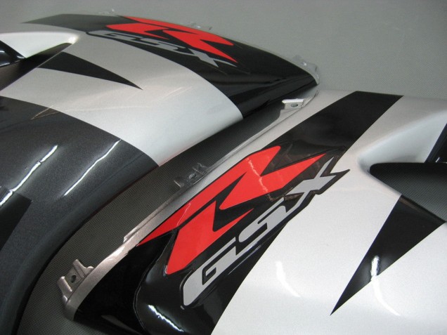 Preisgünstige Suzuki GSXR 1000 Motorrad Verkleidung 2003-2004 - Glanzendes Schwarz Weiss Grau Rot