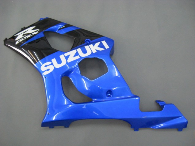 Preisgünstige Suzuki GSXR 1000 Motorrad Verkleidung 2003-2004 - Blau Weiss Schwarz