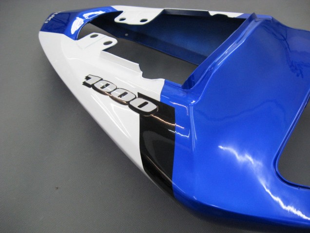 Preisgünstige Suzuki GSXR 1000 Motorrad Verkleidung 2003-2004 - Blau Weiss Schwarz