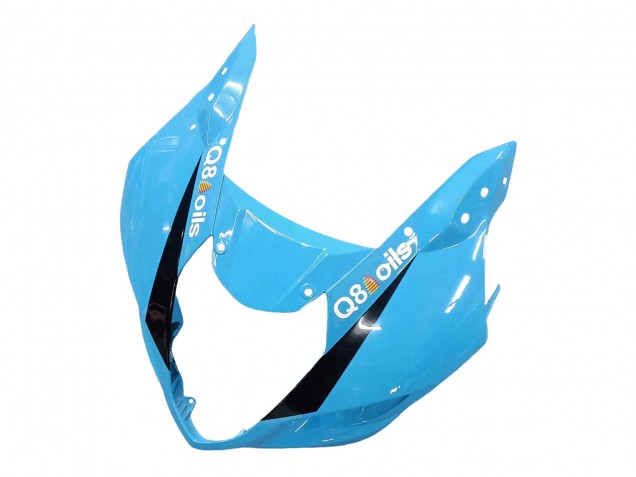 Preisgünstige Suzuki GSXR 1000 Motorrad Verkleidung 2003-2004 - Hellblau Gelb Schwarz Rizla Motul