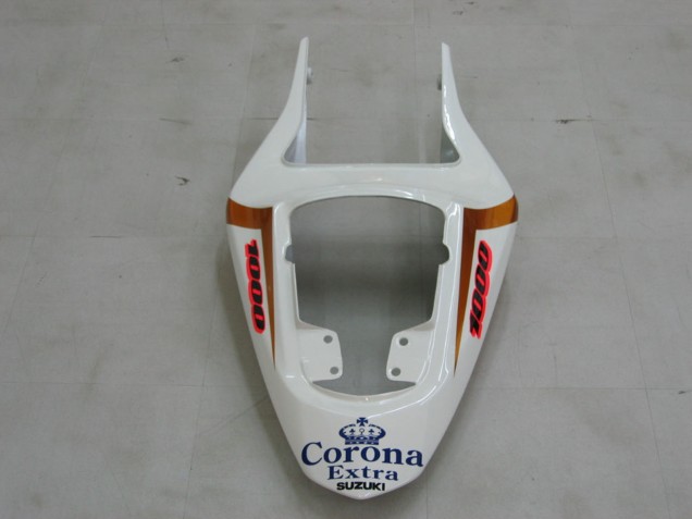 Preisgünstige Suzuki GSXR 1000 Motorrad Verkleidung 2003-2004 - Gelb Weiss Blau Schwarz Corona