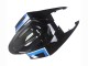 Preisgünstige Suzuki GSXR 1000 Motorrad Verkleidung 2005-2006 - Schwarz Blau Weiss Motul