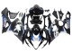 Preisgünstige Suzuki GSXR 1000 Motorrad Verkleidung 2005-2006 - Schwarz Blau Weiss Motul