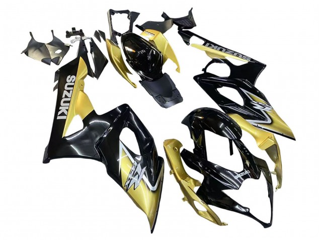 Preisgünstige Suzuki GSXR 1000 Motorrad Verkleidung 2005-2006 - Schwarzes Gold