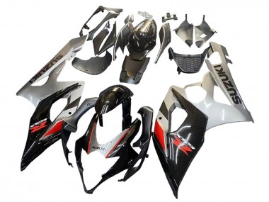 Preisgünstige Suzuki GSXR 1000 Motorrad Verkleidung 2005-2006 - Schwarz Grau Rot