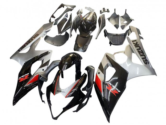 Preisgünstige Suzuki GSXR 1000 Motorrad Verkleidung 2005-2006 - Schwarz Grau Rot