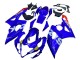 Preisgünstige Suzuki GSXR 1000 Motorrad Verkleidung 2005-2006 - Blau Gelb Weiss Rot Motul